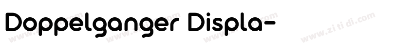 Doppelganger Displa字体转换